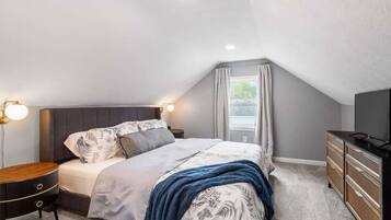 3 soverom, strykejern/-brett, wi-fi (inkludert) og sengetøy