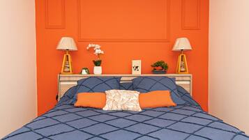 2 chambres, fer et planche Ă repasser, Wi-Fi, draps fournis