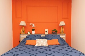 2 chambres, fer et planche à repasser, Wi-Fi, literie fournie