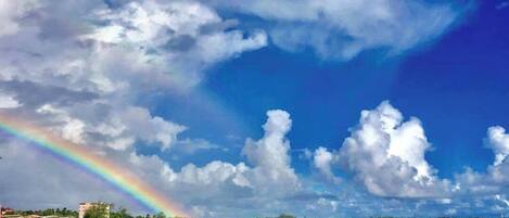 Plage à proximité, chaises longues