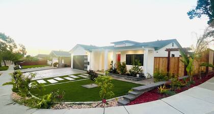 Cozy Private Entrance -bedroom house with AC Silicon Valley in charming San Jose