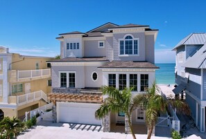 Exterior - Brand New 5 BR Home on Sunset Beach with Pool (Treasure Island)