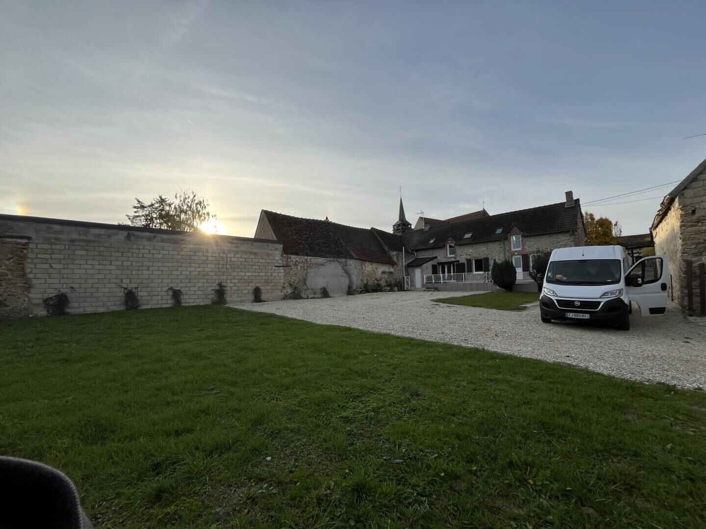 Enceinte de l’hébergement
