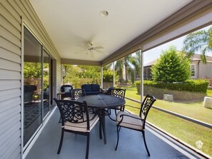 Outdoor dining