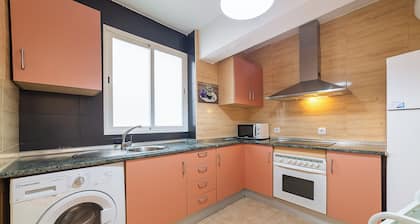 Apartment 'Piso En El Zapillo' with Sea View, Wi-Fi and Air Conditioning