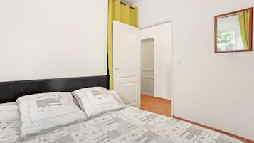 2 Schlafzimmer, Bügeleisen/Bügelbrett, kostenloses WLAN, Bettwäsche