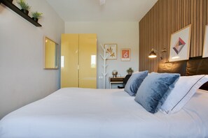 1 bedroom, iron/ironing board, free WiFi, bed sheets