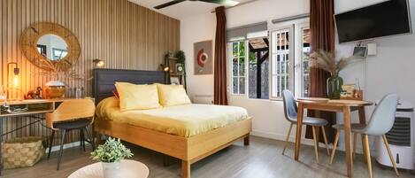 1 bedroom, iron/ironing board, free WiFi, bed sheets