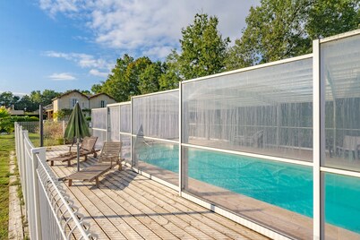 Apartment 'Le Clos Du Champ De L'Amour - Marennes' with Private Pool, Wi-Fi & AC