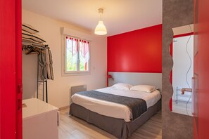 1 Schlafzimmer, Bügeleisen/Bügelbrett, kostenloses WLAN, Bettwäsche