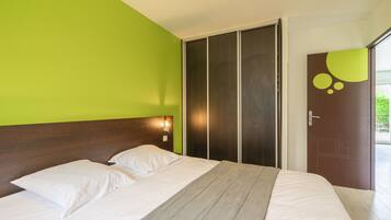 2 soveværelser, strygejern/strygebræt, gratis Wi-Fi, sengetøj