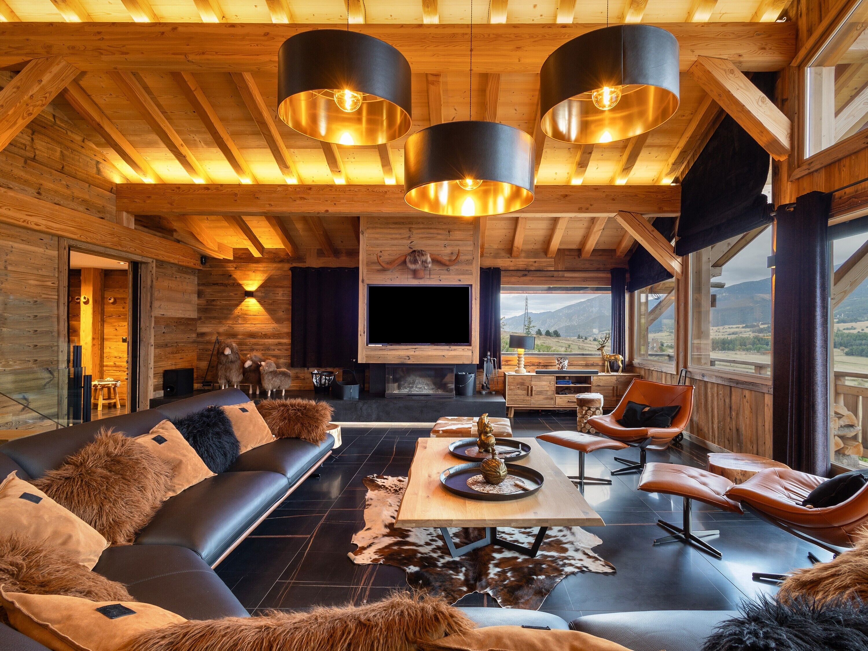 电视、壁炉、游戏机