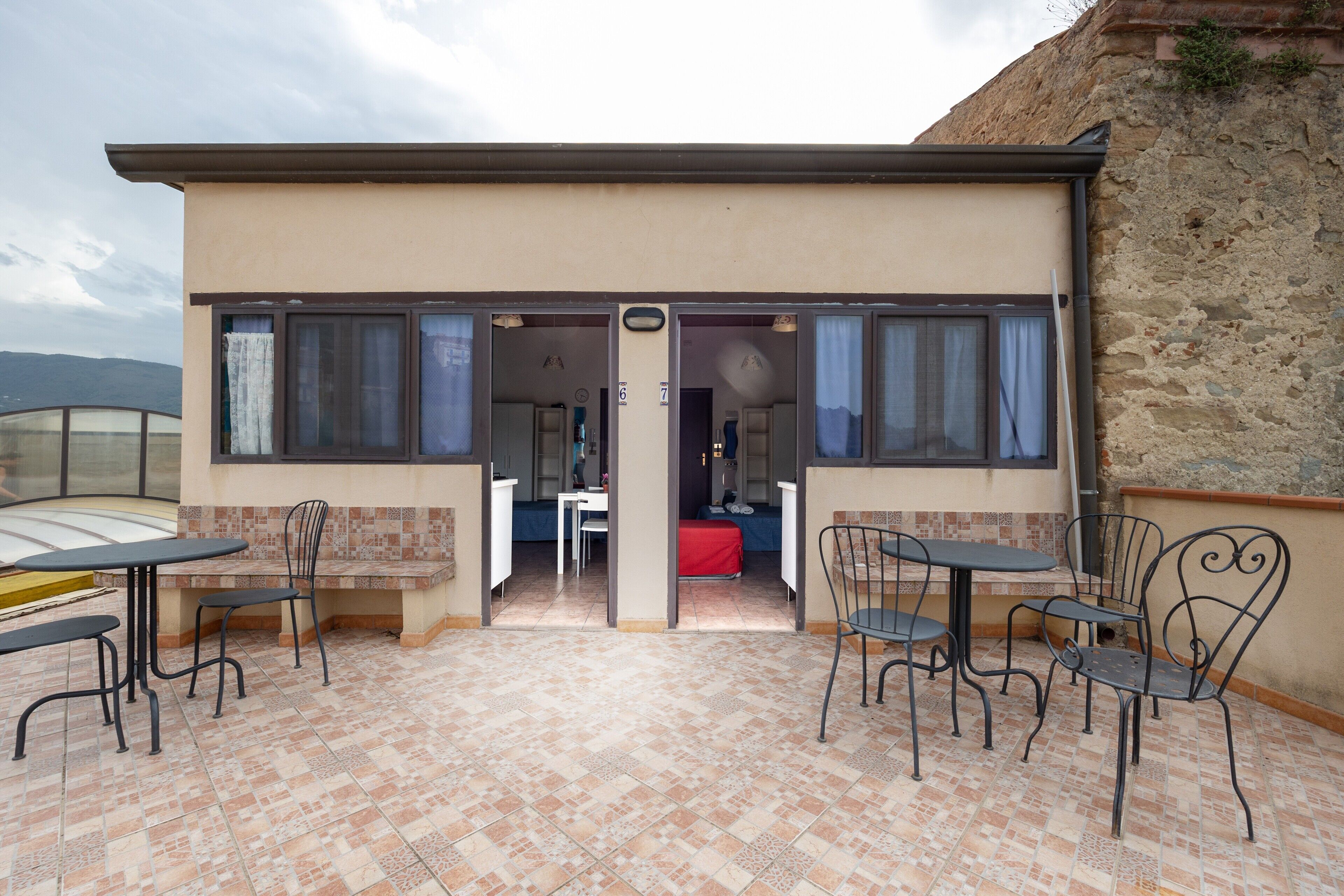 Udendørs spisemuligheder