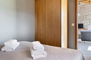 1 Schlafzimmer, kostenloses WLAN, Bettwäsche