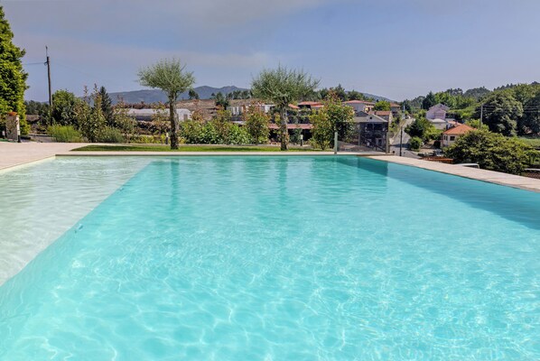 Una piscina climatizada