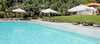 La Quinta das Carvoeiras 'Casa Do Caseiro - T2' con vistas al lago, Wi-Fi y aire acondicionado