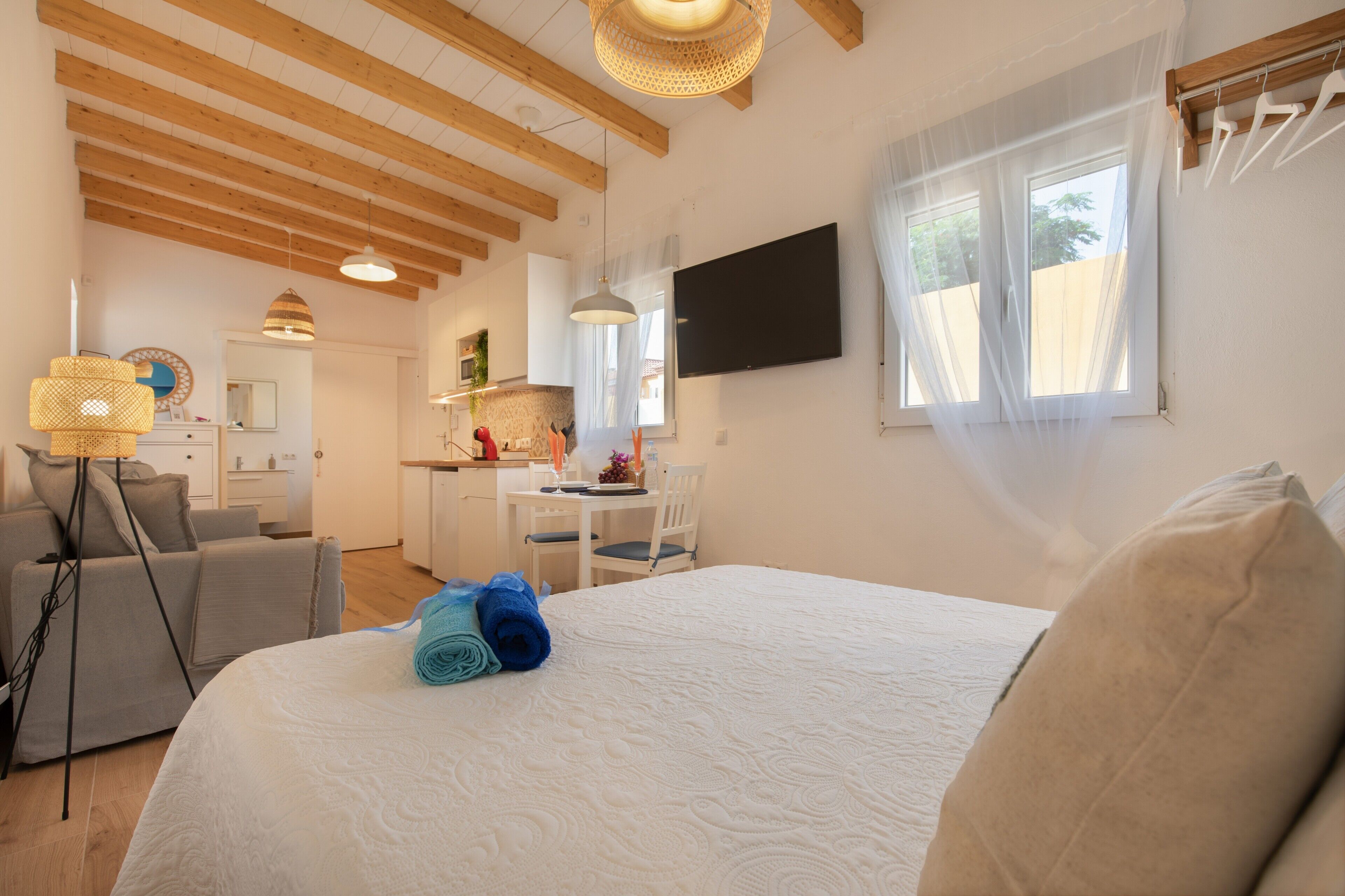 1 Schlafzimmer, Bügeleisen/Bügelbrett, kostenloses WLAN, Bettwäsche