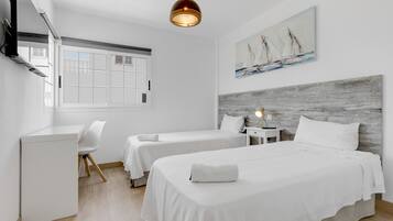 4 habitaciones, tabla de planchar con plancha y wifi gratis