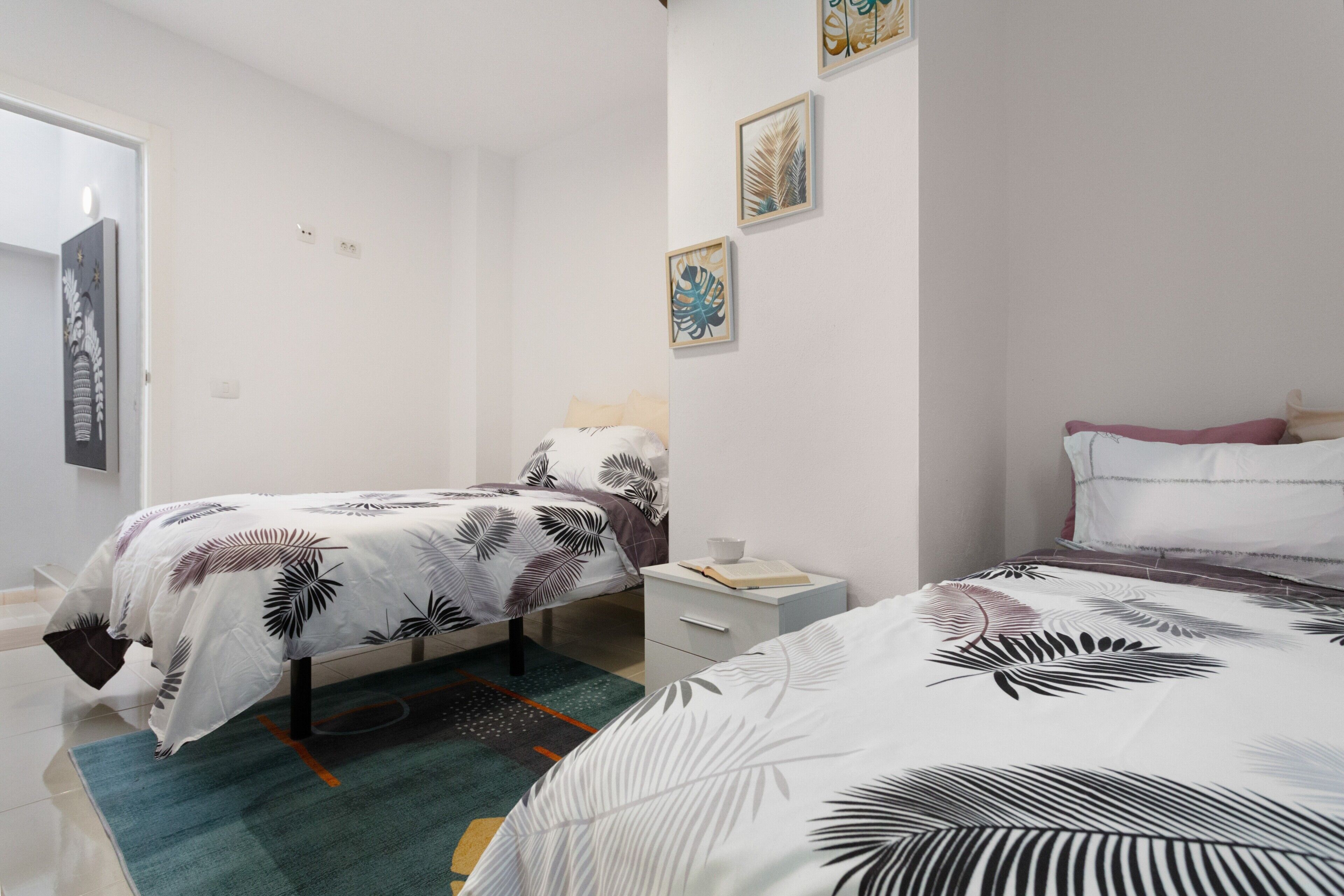 2 quartos, ferros/tábuas de passar roupa, Wi-Fi de cortesia