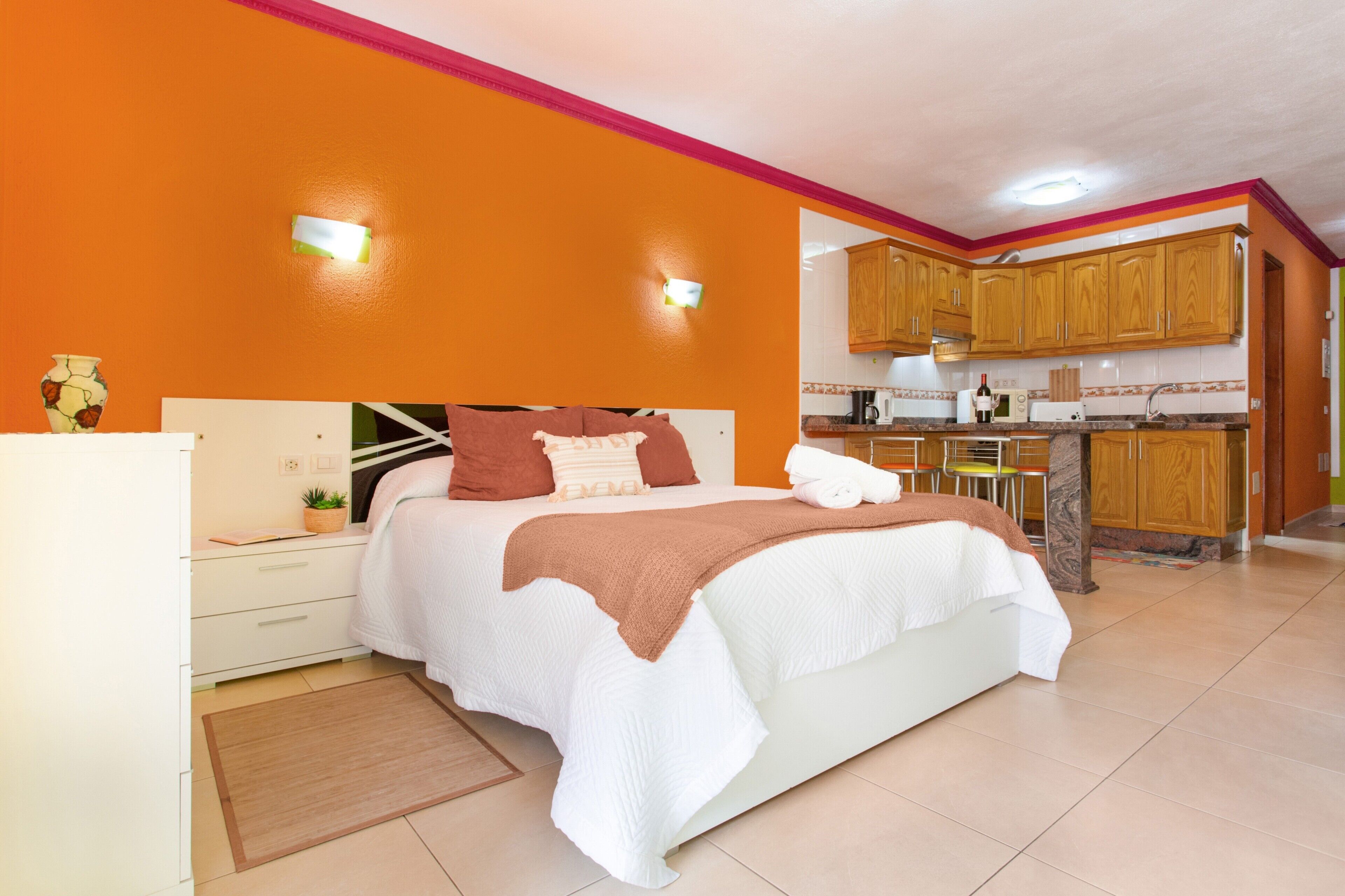 1 bedroom, iron/ironing board, free WiFi, bed sheets