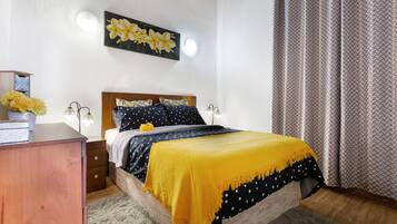 1 Schlafzimmer, Bügeleisen/Bügelbrett, kostenloses WLAN, Bettwäsche