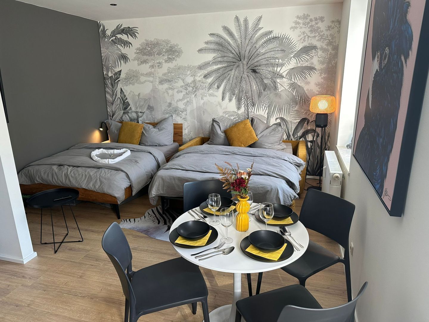 1 bedroom, WiFi, bed sheets