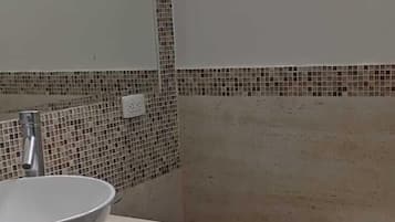 Economy Double Room, Non Smoking | Bathroom | Soap, toilet paper