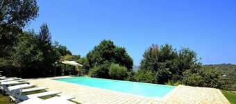 Villa Nefele: A spacious and welcoming two-story villa in a quiet position, located on a hillside above the sea, with Free WI-FI.