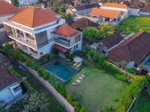 Overnatningsstedets facade