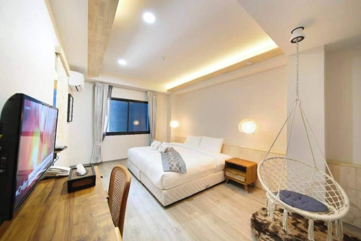 Phòng đôi | Màn/rèm cản sáng, bàn ủi/dụng cụ ủi quần áo 