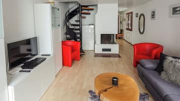 Älytelevisio, takka