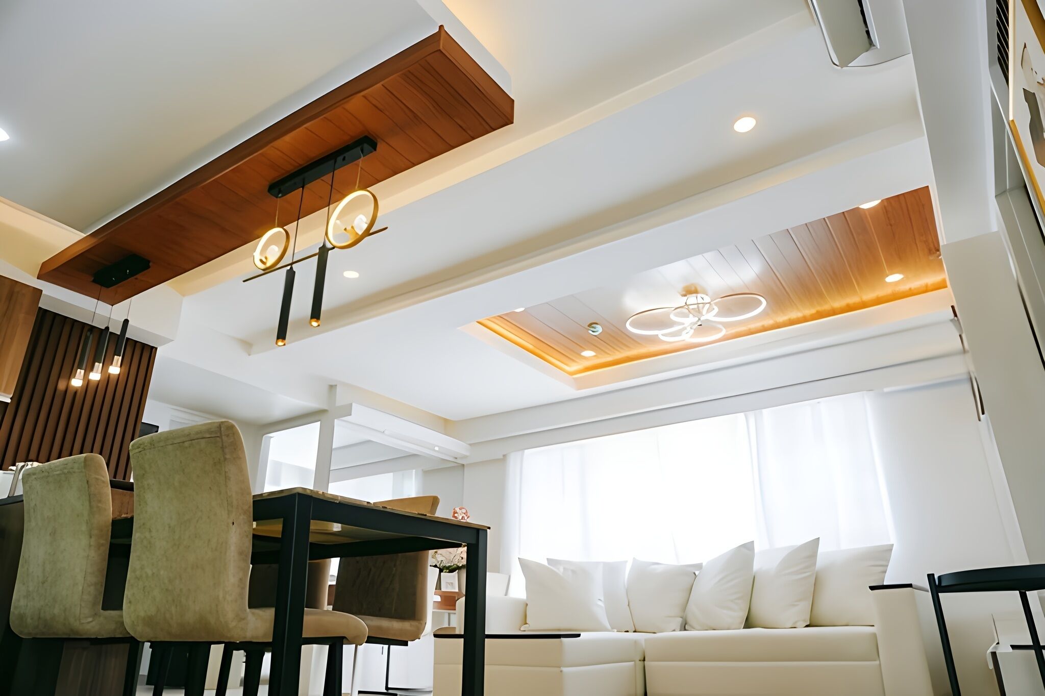 Premier Condo | Living area | 55-inch flat-screen TV with digital channels, Netflix