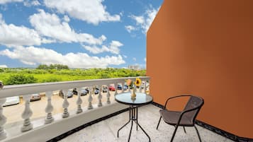 Basic Double Room, Bay View | Terrace/patio