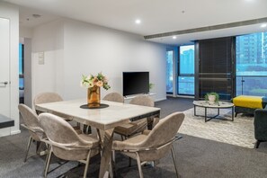 Apartment, 3 Bedrooms | Living area