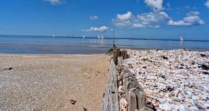 Maison calme, entourée de marais, proche plage et commerces, avec jardin et équipements complets