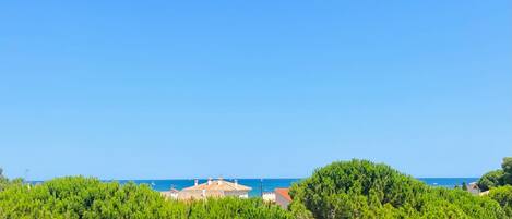 Blick von der Unterkunft