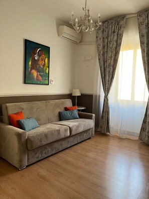 Apartment, Kitchen | 1 bedroom, down duvets, in-room safe, blackout curtains - Veniero apartment (Rome)