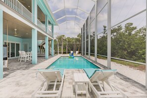 Una piscina climatizada