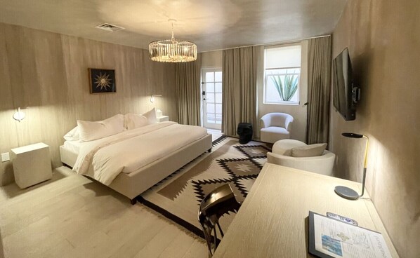 1 makuuhuone, työpöytä, silitysrauta/-lauta, ilmainen Wi-Fi