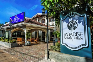 Fachada de la propiedad