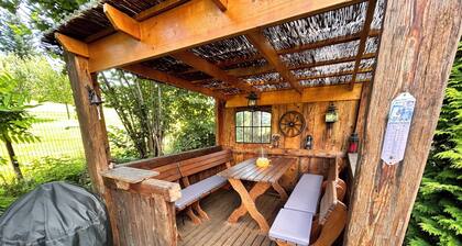 Cozy vacation apartment with garden use, garage and wallbox (extra costs)