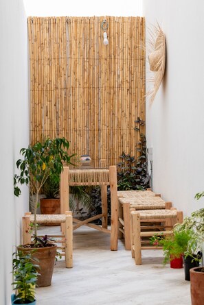 Outdoor dining - LA SUITE - Appartement luxueux à Tanger (Tanger)