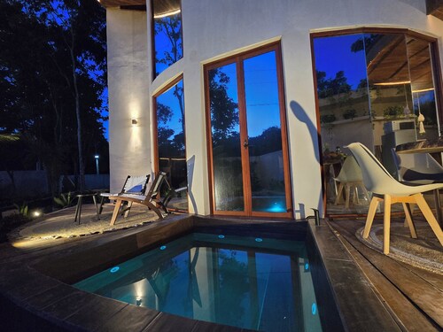 Luxury Villa with jacuzzi in Bacalar ( 5 min from the lagoon)