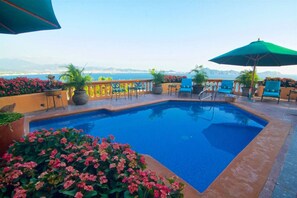 Una piscina riscaldata