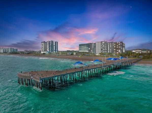 Beach nearby