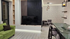 Luxury Apartment, City View | Living area | Printers - Lux Gyumri (Gyumri)