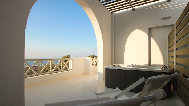 Maisonette with Sea view & hot tub | Terrasse/patio