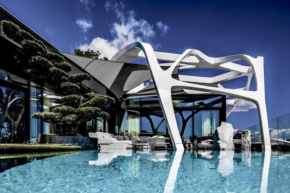 Außenpool, beheizter Pool