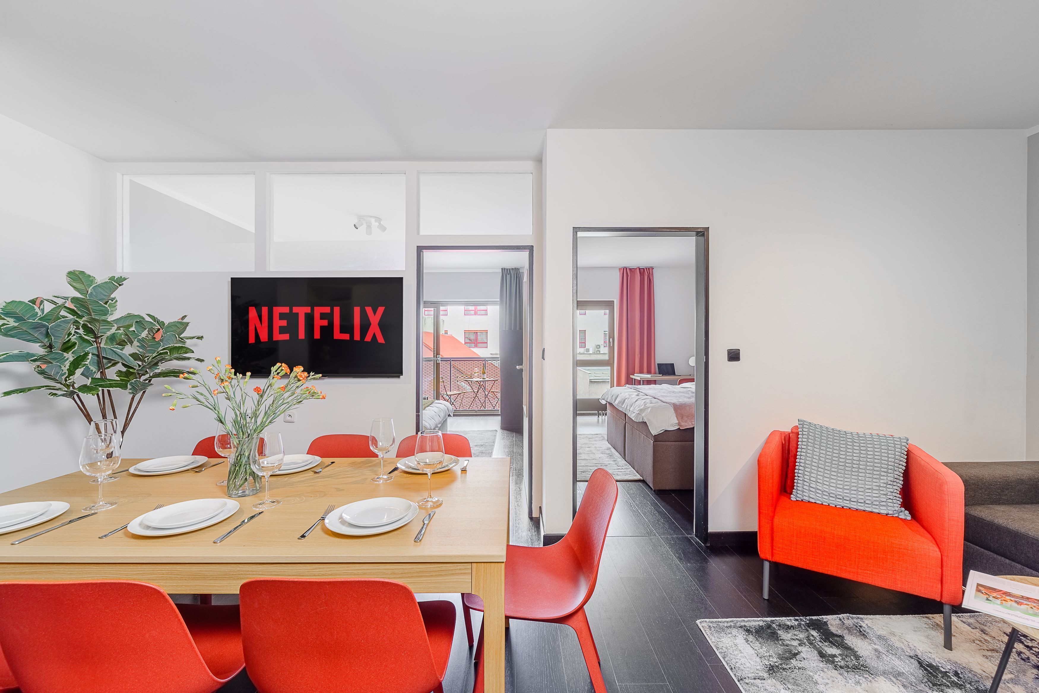 豪華樓中樓客房, 露台 | 客廳