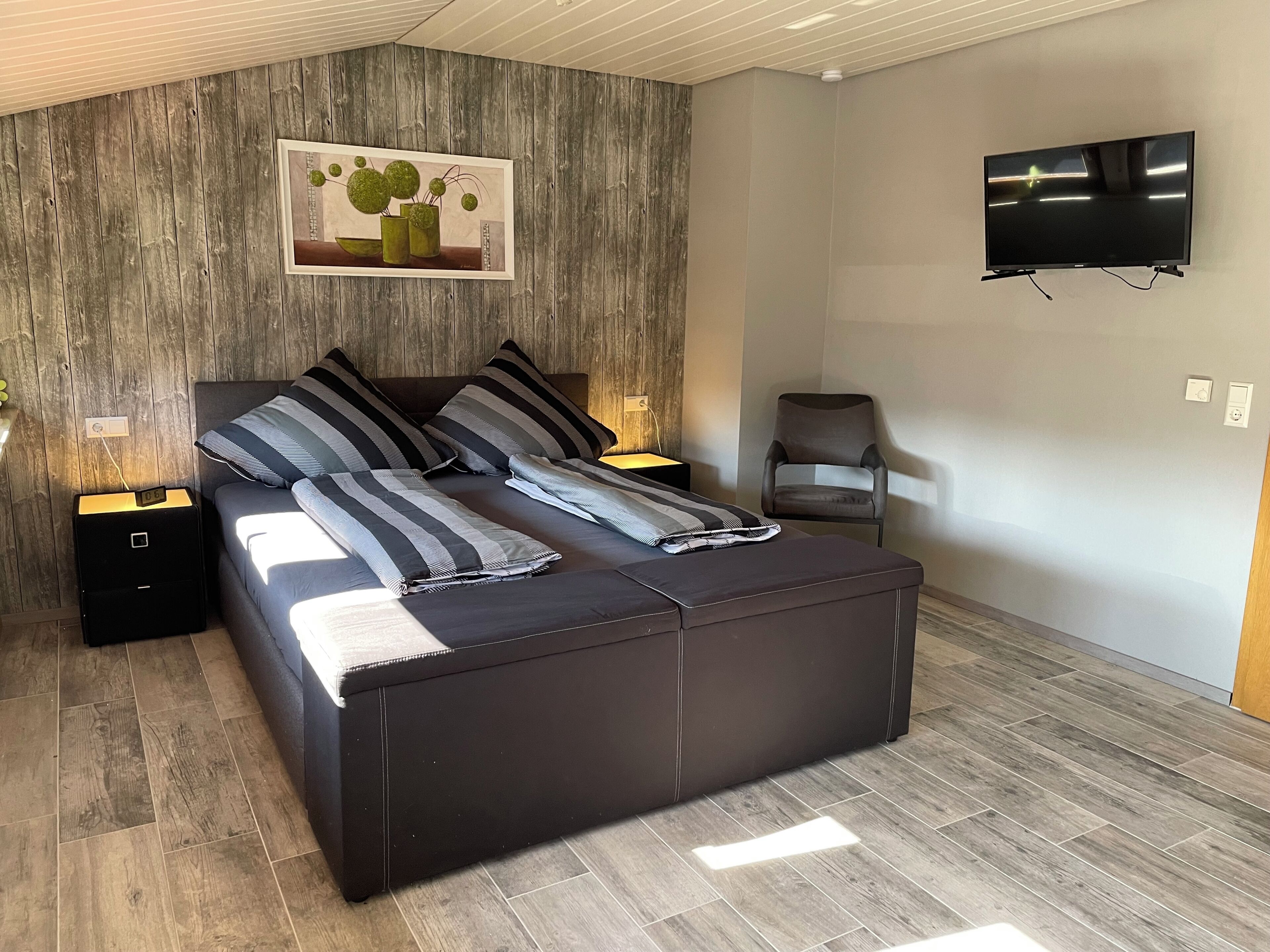 1 Schlafzimmer, Reisekinderbett, kostenloses WLAN, Bettwäsche